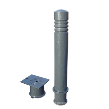 Outdoor safety movable Carbon Steel street bollard vertical road barrier street bollard